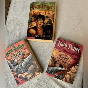 3 Harry Potter Books